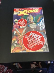 z X-Force #1 (1991) poly-baged 1st Print Untouched! NM+ or better!