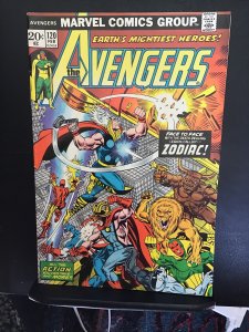 The Avengers #120 (1974) high-grade zodiac key! NM- Wytheville CERT