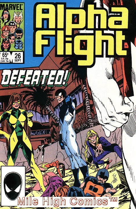 ALPHA FLIGHT (1983 Series)  #26 Very Fine Comics Book