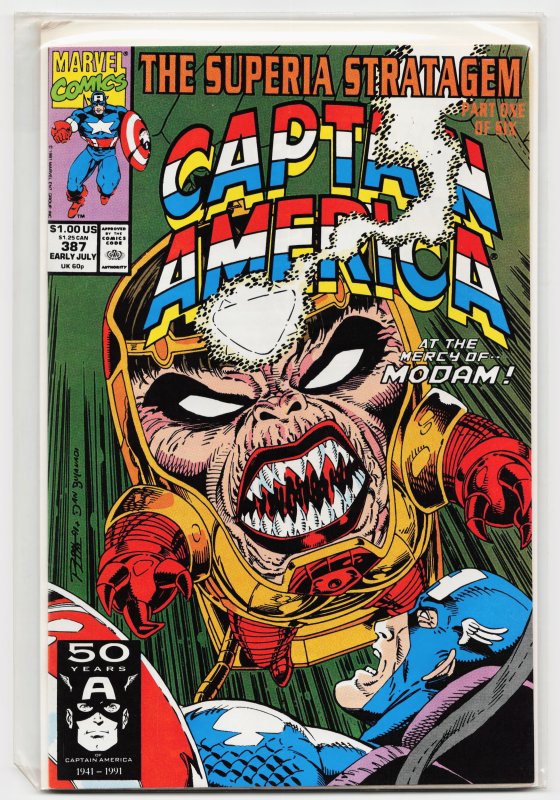 Captain America #387 (1991) Captain America