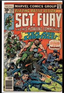 Sgt. Fury and His Howling Commandos #142 (1977) Sgt. Fury