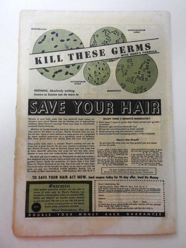 Frankenstein #18 VG- Condition moisture stain, 1 in tear fc