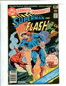 DC COMICS PRESENTS #1 - CHASE TO THE END OF TIME ft SUPERMAN & FLASH (7.0) 1978