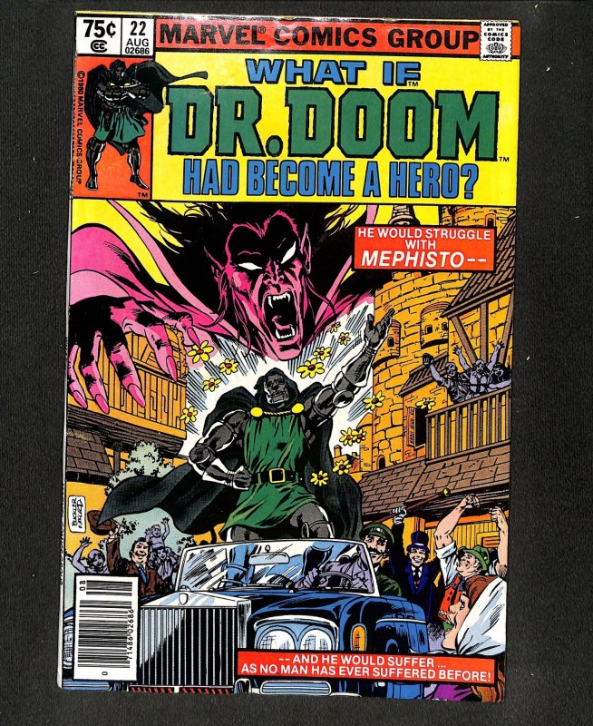 What If? (1977) #22 Newsstand Variant Dr. Doom Mephisto!