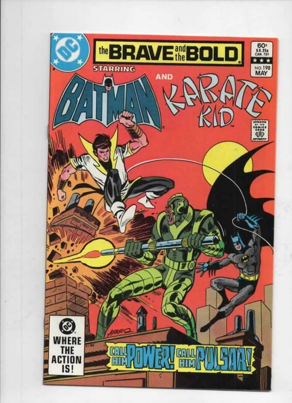 BRAVE and the BOLD #198, NM-, Batman, Karate Kid, 1955 1983, more in store 