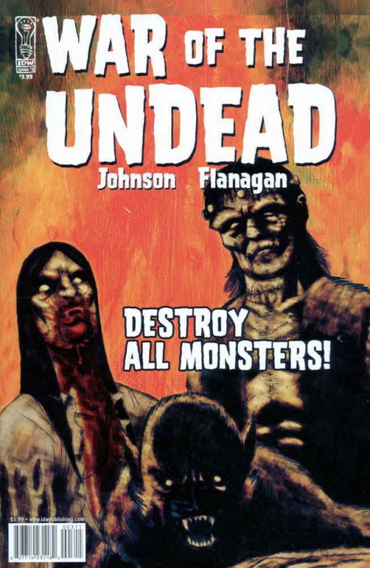 War of the Undead #3 FN ; IDW | Bryan Johnson/Flanagan