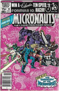 Micronauts #35 Newsstand Edition (1981)