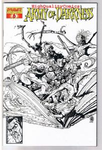 ARMY of DARKNESS #6, NM+, Sketch Variant limited, more AOD in store