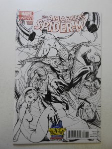 The Amazing Spider-Man #1.1 Midtown Comics Sketch Cover (2014) VF/NM Condition!