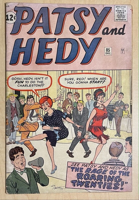 Patsy and Hedy #85 G+ 2.5 Marvel/Atlas 1962 Stan Lee & Al Hartley 