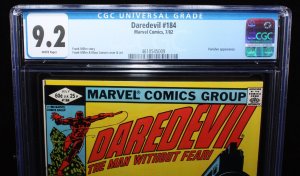 Daredevil #184 CGC (9.2) Punisher Appearance - 1982