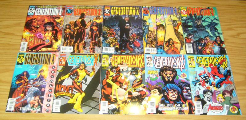 Generation X #-1 ½ 1-75 VF/NM complete series + (5) annuals - marvel comics set