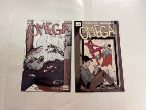 4 Omega The Unknown Marvel Comics books #2 3 4 5 Lethem 42 JW37