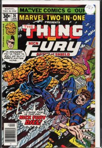 Marvel Two-in-One #26 (1977) Nick Fury