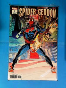 Spider-Geddon #1 Variant Edition - Spider-Punk - Will Sliney Cover (2018)