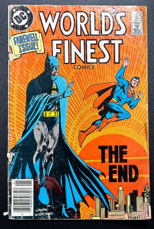 World's Finest Comics #323 (1986) GD