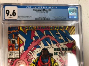 Uncanny X-Men (1991) # 282 (CGC 9.6 White Pages) | 1st App Bishop