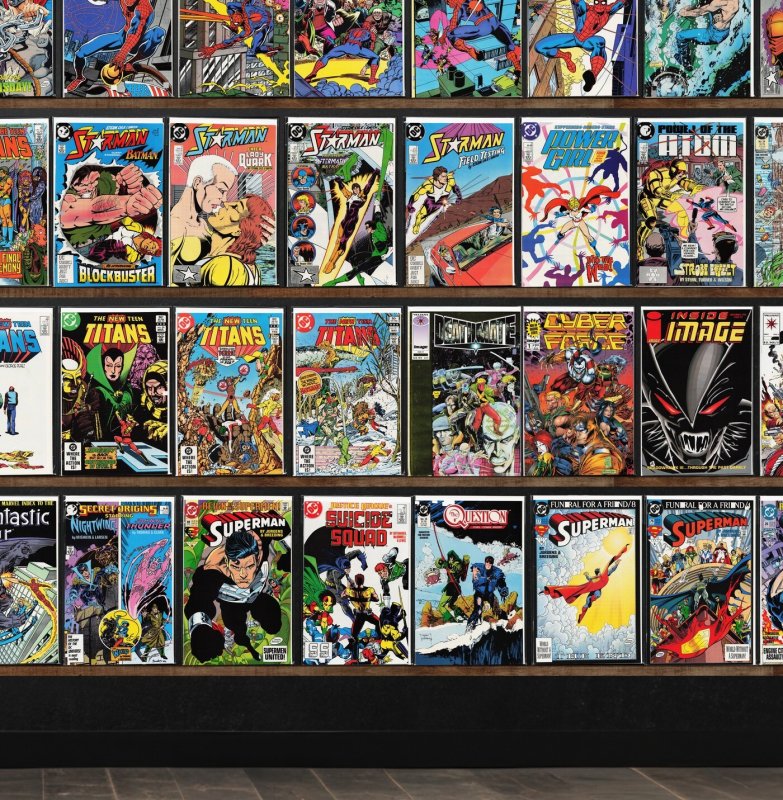 Huge Lot 150+ Comics with The Outsiders, Starman, X-Men 2099 & More!