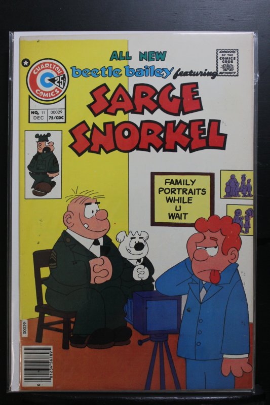 Beetle Bailey Featuring Sarge Snorkel #11