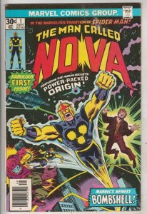 Nova, the Man Called #1 (Sep-76) VF+ High-Grade Nova