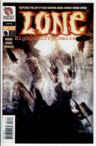 LONE #3, NM+, Jerome Opena, Mutants, Zombies, Wasteland, 2003