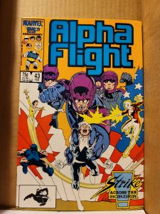 Alpha Flight #43 (1987) abc