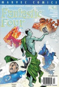 Fantastic Four  # 48 2001  MARVEL DISNEY LEGACY 477  abraxsas newstand variant