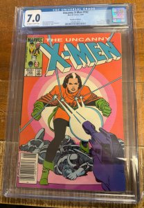 The Uncanny X-Men #182 CGC 7.0 Newsstand edition