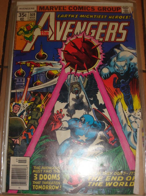 Avengers #169 Marv Wolfman, Sal Buscema, Dave Cockrum Captain America Iron Man