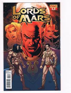 Lords Of Mars # 4 NM 1st Print Variant Cover Dynamite Comic Book Tarzan S66