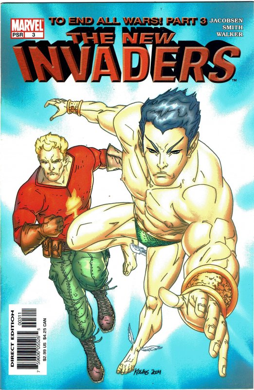 New Invaders #3  NM+