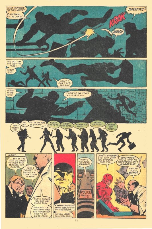 DAREDEVIL #172 (Jul1981) 8.0VF  All Frank Miller w/ Klaus Janson!  3rd KINGPIN! 