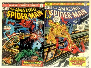 *Amazing Spider-Man 132vfnm*, 133vfnm* 2 High Grade books