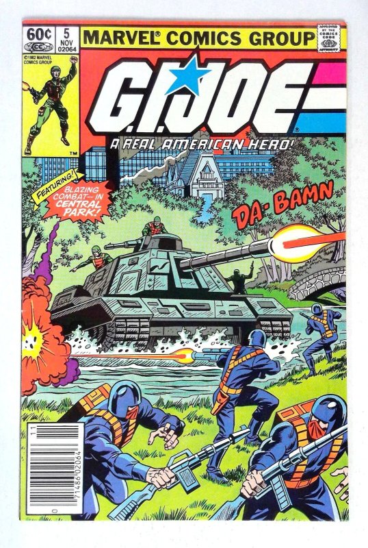 G.I. Joe #5 Cobra Marvel (1982) VF