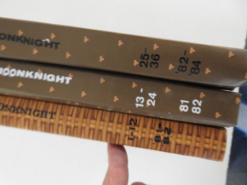 Moon Knight #1-36 Solid Run Bound in (3) Hardback Volumes (1982)  Awesome Read!