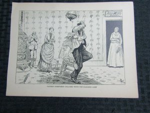1910 YESTERDAYS Comic Strip by Frank King 10x7 pg.34 FN 6.0 COLLIDED WITH LAMP