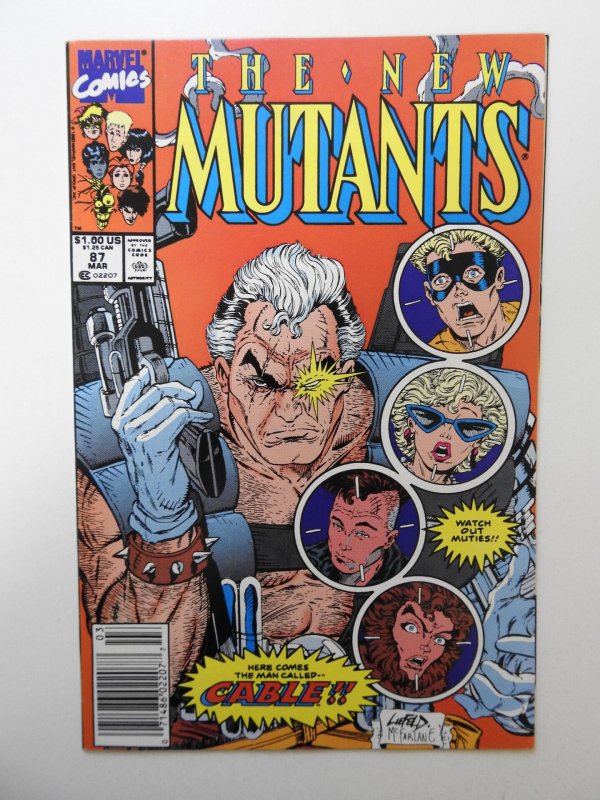 The New Mutants #87 (1990) VF Condition! 1st full Appearance of Cable!