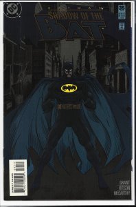 Batman: Shadow of the Bat #35 Embossed Cover (1995) Batman