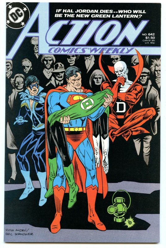 Action Comics Weekly 642 Mar 1989 NM- (9.2)