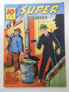 Super Comics #35 (1941) Sharp VG/Fine Condition!