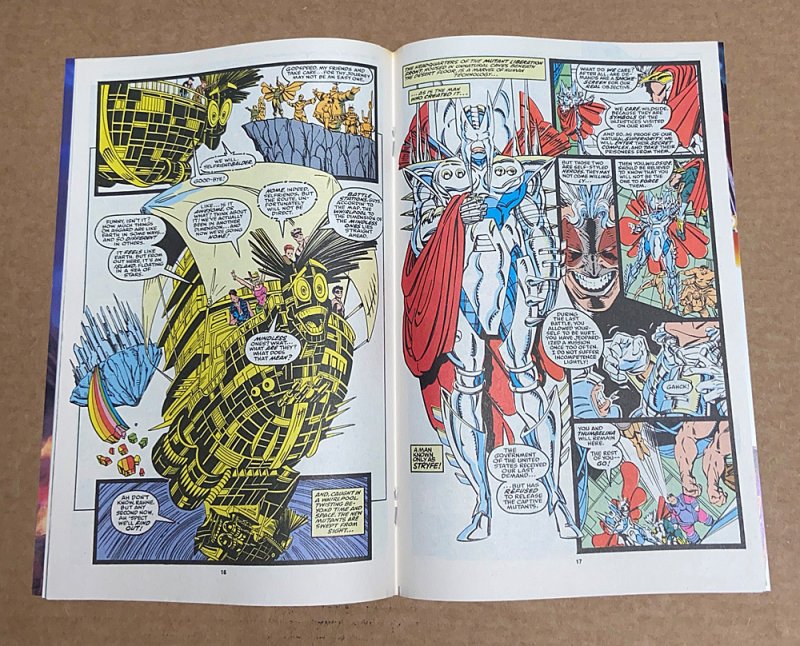 New Mutants #87 ( 9.4 NM ) Gold Variant 2nd Print / 1st Cable / 1991