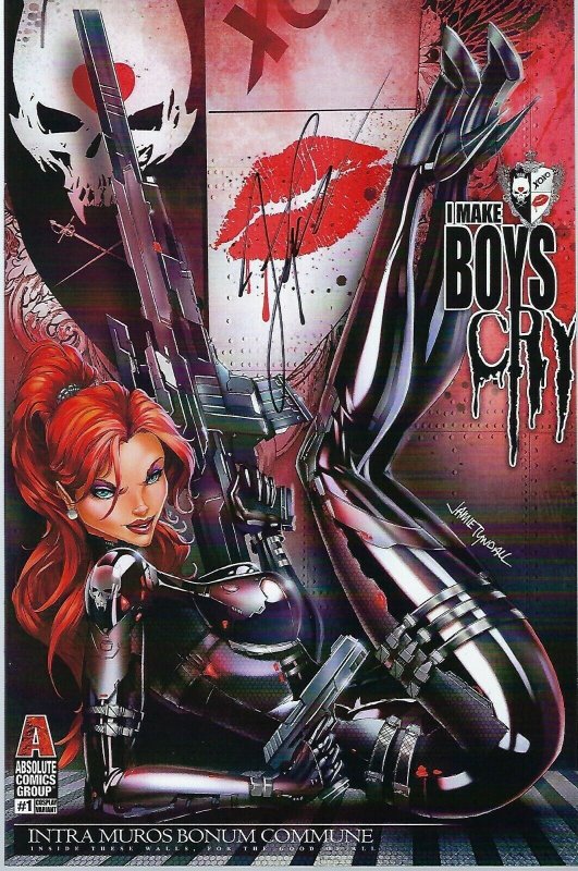 I Make Boys Cry #1 Tyndall Russian Cosplay Variant Signed W/COA