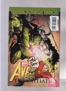 Avengers: The Initiative #4 - SIGNED BY DAN SLOTT! (9.0) 2007