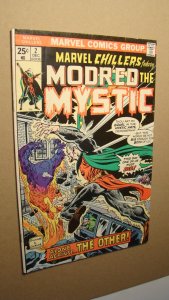 MARVEL CHILLERS 2 *SOLID COPY* MODRED THE MYSTIC 2ND APPEARANCE HORROR