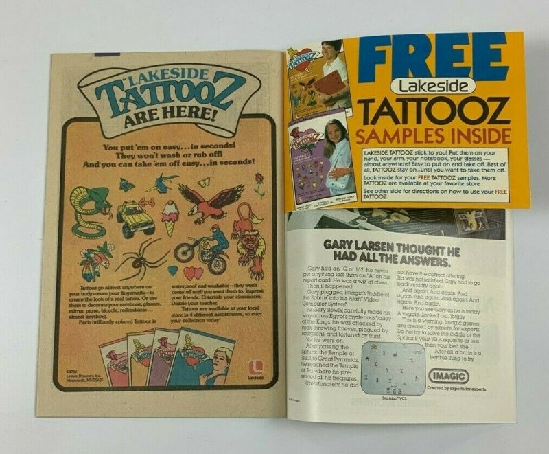 Fantastic Four (Vol. 1) #252 FN with Lakeside Tattooz sample - Marvel 1983