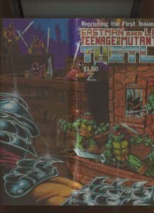 (1985) Teenage Mutant Ninja Turtles #1: KEY! 4TH PRINT! WRAPAROUND! (7.0/7.5)
