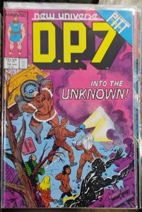 DP7 # 18 1988 MARVEL NEW UNIVERSE  pitt tie in   into the unknown