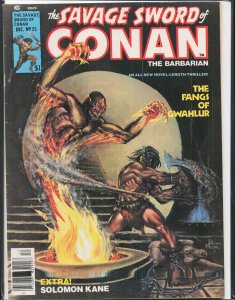 The Savage Sword of Conan #25 (1977) Conan