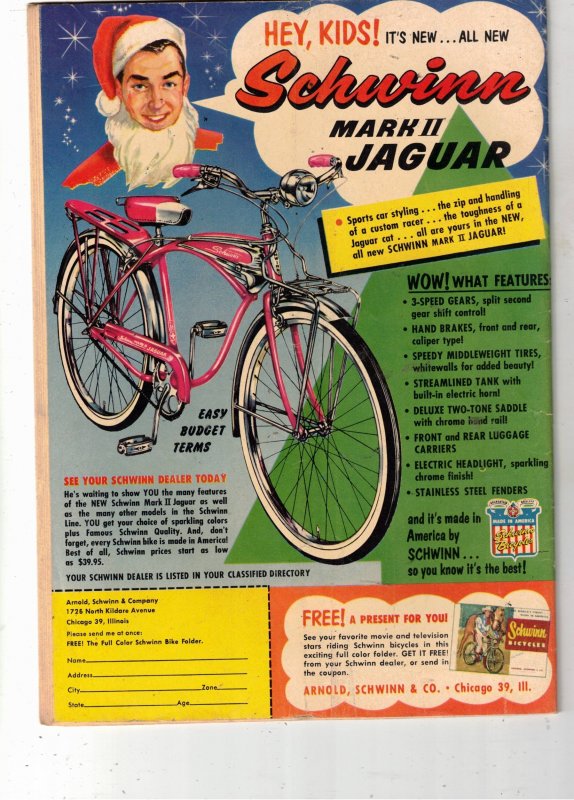 Walt Disney's Comics and Stories #195 (1956) Scrooge by Barks! Mid-Grade...