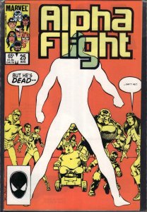 Alpha Flight #25 (1985) Alpha Flight